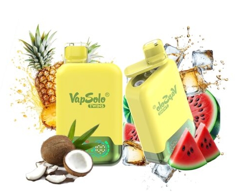 VapSolo TWINS 20000 Puffs – Tropikal Aromada Yeni Bir Soluk