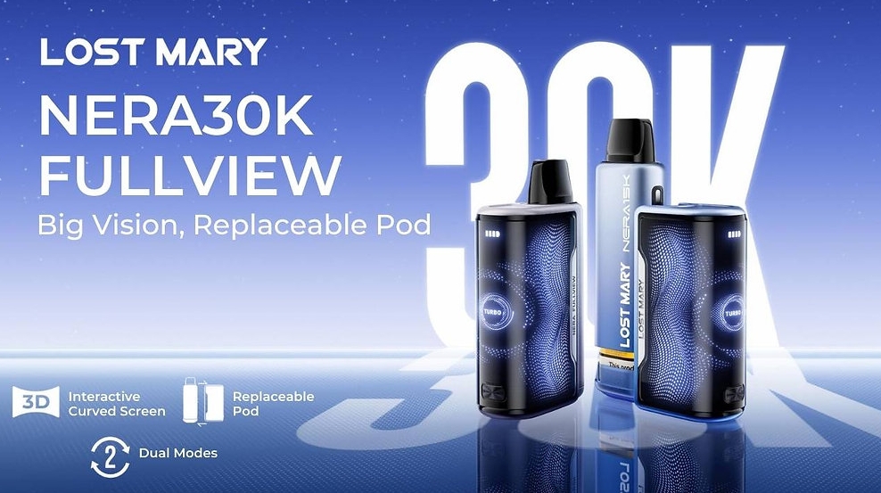 LOST MARY NERA30K TÜM GÖRÜNTÜ KIT Vape - Yeşil Sürüm: Teknolojinin ve Lezzetin Zirvesinde Yeni Bir Deneyim