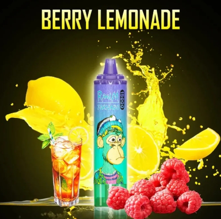 RandM Tornado 15000 Püf - Berry Limonata | Tek Kullanımlık Vapes: 2025 Türkiye Vaping Deneyiminde Yeni Bir Soluk