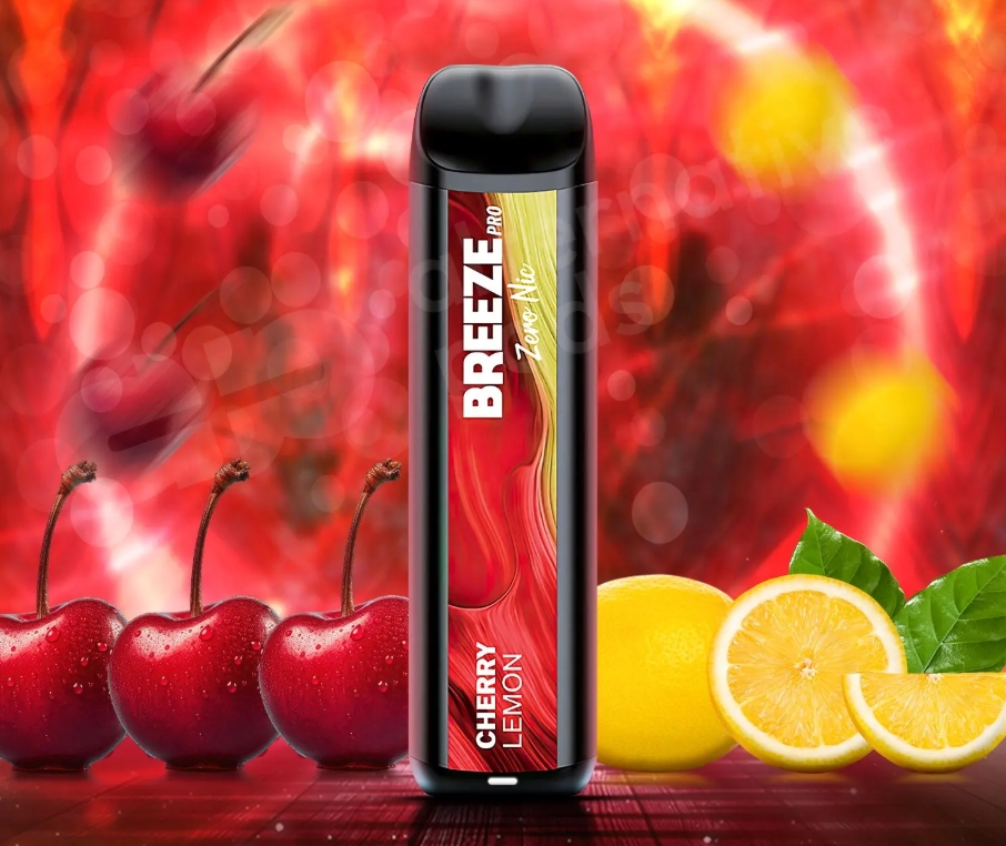 Breeze Pro S50 2000 Puffs Vape - Kiraz Limonu: Türkiye Vaping Pazarının Yeni Tat Deneyimi