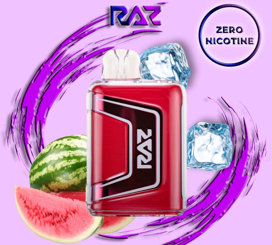 RAZ TN9000 Nikotinsiz Vape - Karpuz Buz: Serinletici Lezzet, Yüksek Teknoloji ile Buluşuyor