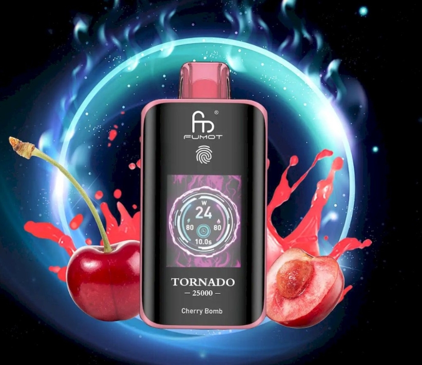 RandM Fumot Tornado 25000 Puffs Vape - kiraz bombası: Türkiye Vaping Sahnesinde Bir Devrim