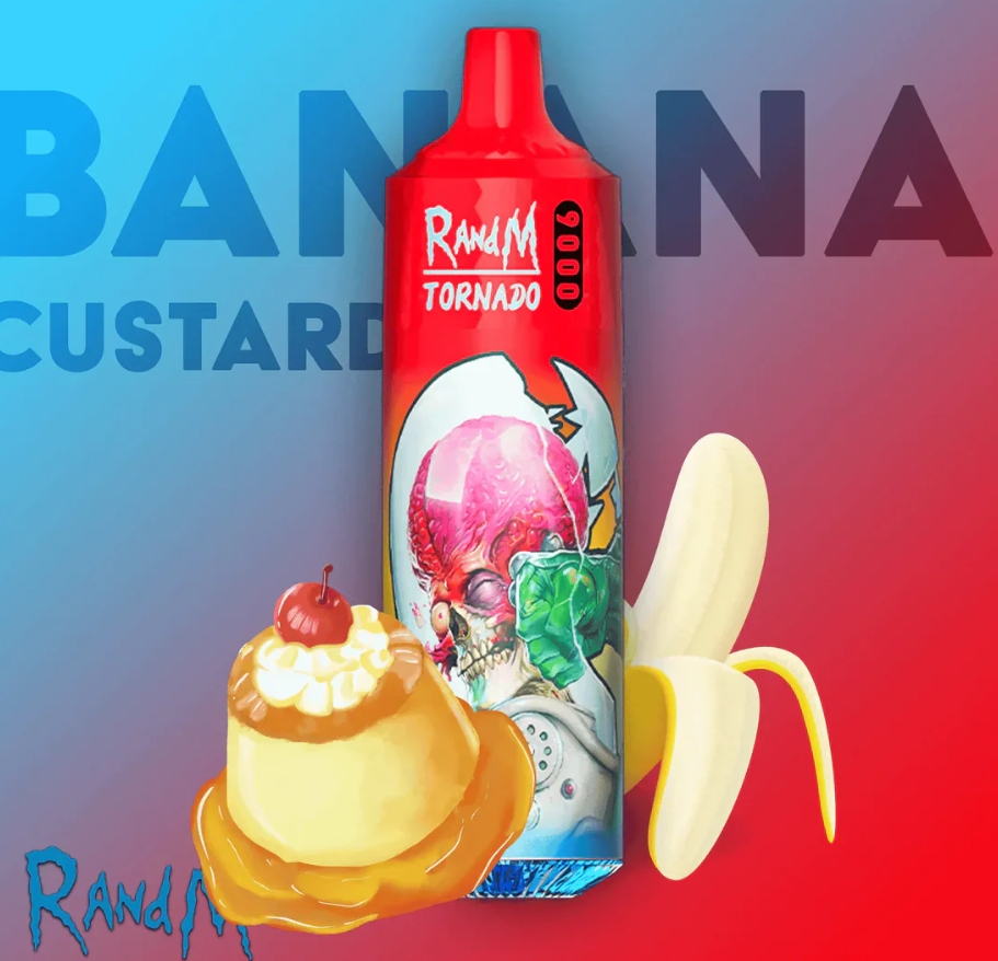 RandM Tornado 9000 Puffs Vape - Muzlu Muhallebi: 2025 Türkiye Vaping Sahnesinde Tatlı Bir Devrim
