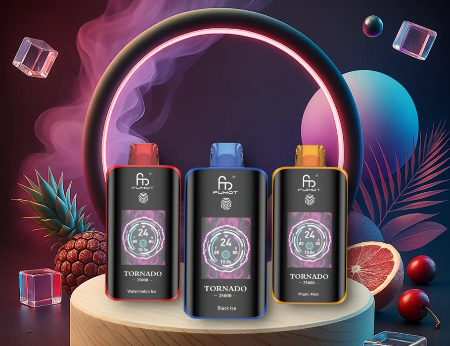 RandM Fumot Tornado 25000 Puffs Vape - kiraz bombası: Türkiye Vaping Sahnesinde Bir Devrim