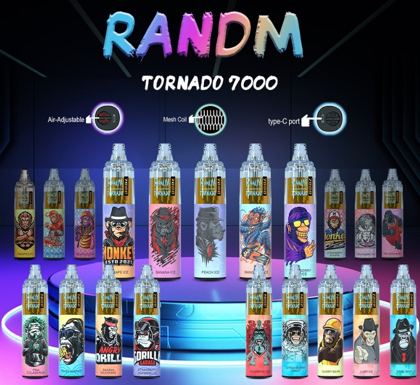 RandM Tornado 7000 Puffs Vape - muz buzu: 2025 Türkiye Vape Piyasasında Bir Devrim