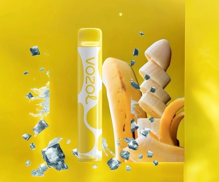 VOZOL JOYGO 600 Püf Vape - muz buzu: Ferah ve Lezzetli Bir Vaping Deneyimi