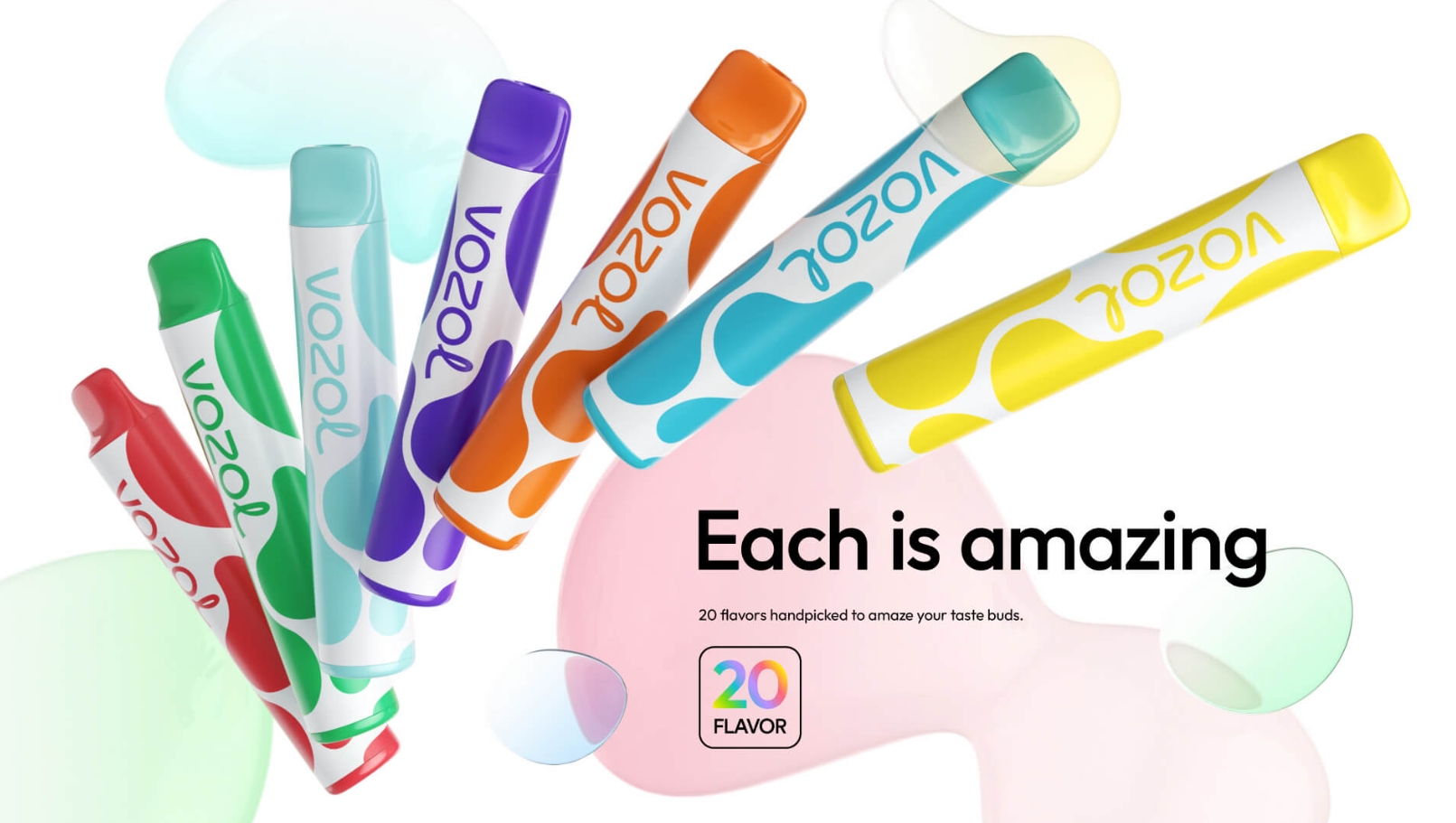 VOZOL JOYGO 600 Püf Vape - muz buzu: Ferah ve Lezzetli Bir Vaping Deneyimi