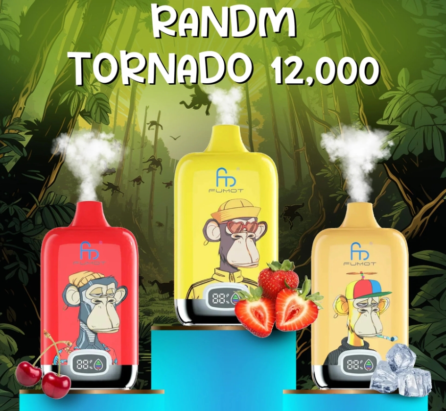 RandM Tornado 12000 Püf Vape - Kiraz: Türkiye’nin Elektronik Sigara Dünyasında Lezzet Patlaması
