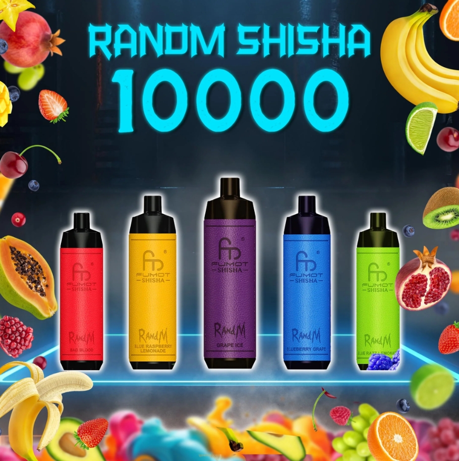 Fumot RandM Shisha 10000 Puffs Vape - Yaban mersini ekşi ahududu: 2025’in Türkiye Vaping Tutkunları için Meyvemsi Bir Şölen!